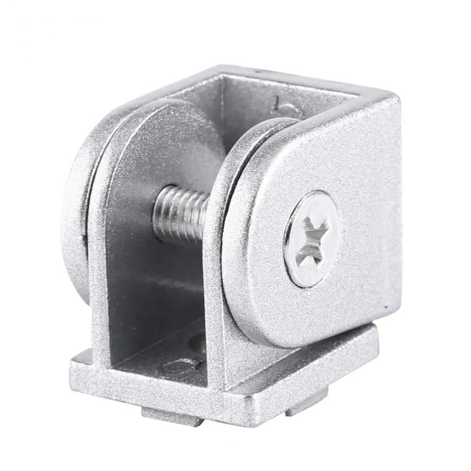 

Zinc Alloy Hinge Furniture Fittings Adjustable Hinge Angle Connector 20x20mm 180 Degree Rotation Angle Hardware NEW
