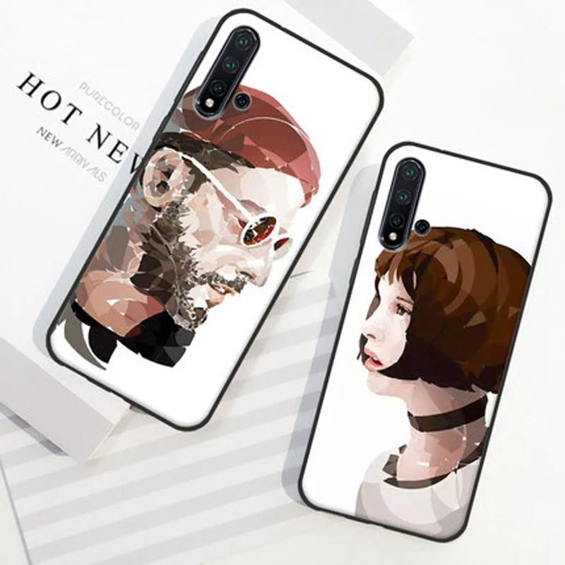 Для huawei Nova 5 Pro Чехол Nova 5Pro задняя крышка окрашенный Leon killer мультфильм мягкий силиконовый чехол для телефона huawei Nova5 Pro Бампер