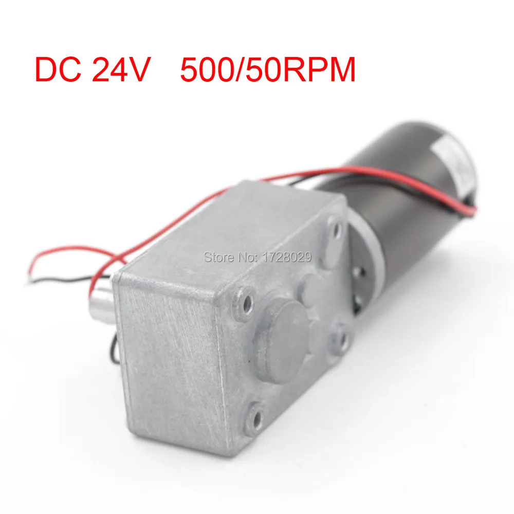 Редуктор скорости червячного двигателя постоянного тока 24В 5500/50rpm | Обустройство