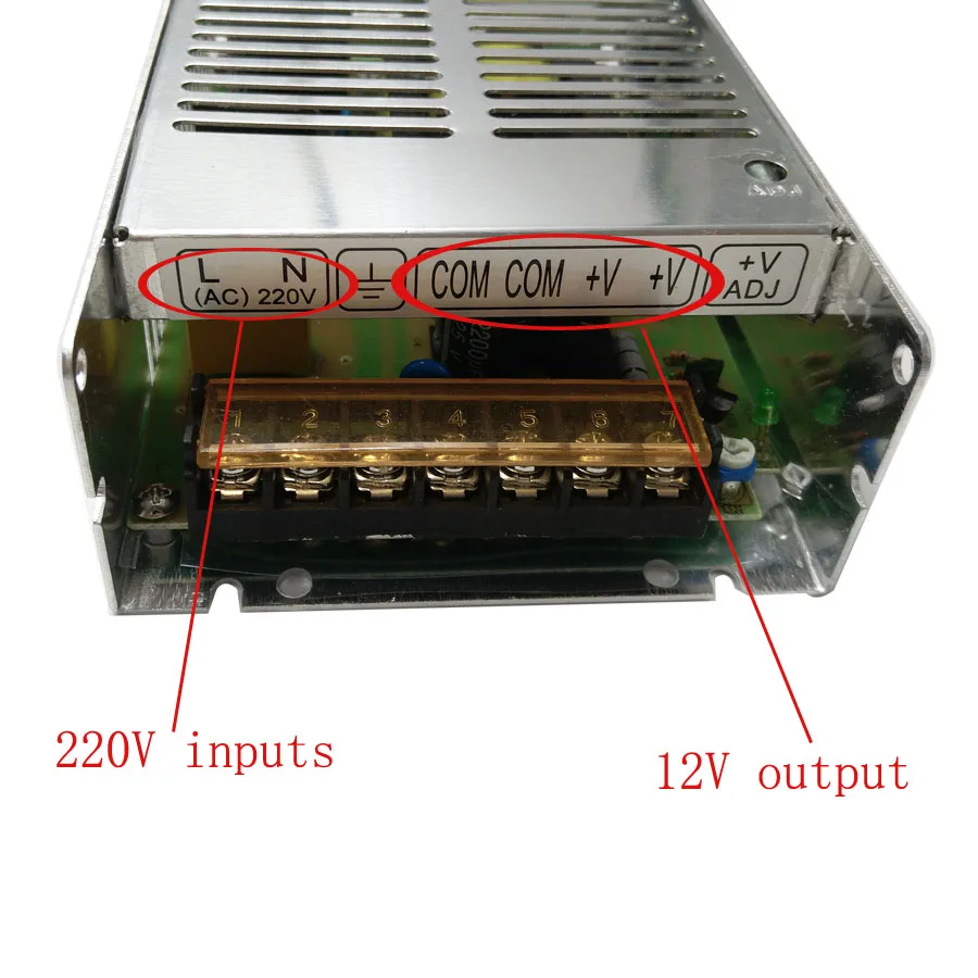 DC12V Питание светильник ing трансформаторы 1.25A 2A 3A 5A 10A 15A 25A 30A 33A светодиодный драйвер Мощность адаптер для Светодиодные ленты светильник переключатель