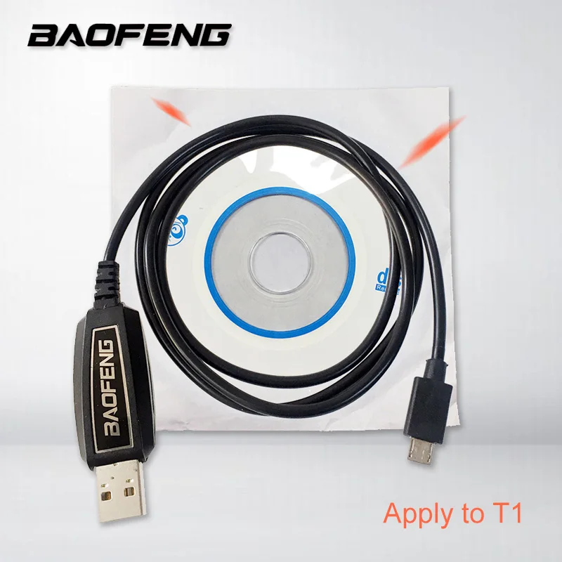 Оригинальный USB кабель для программирования Baofeng с драйвером CD портативной мини