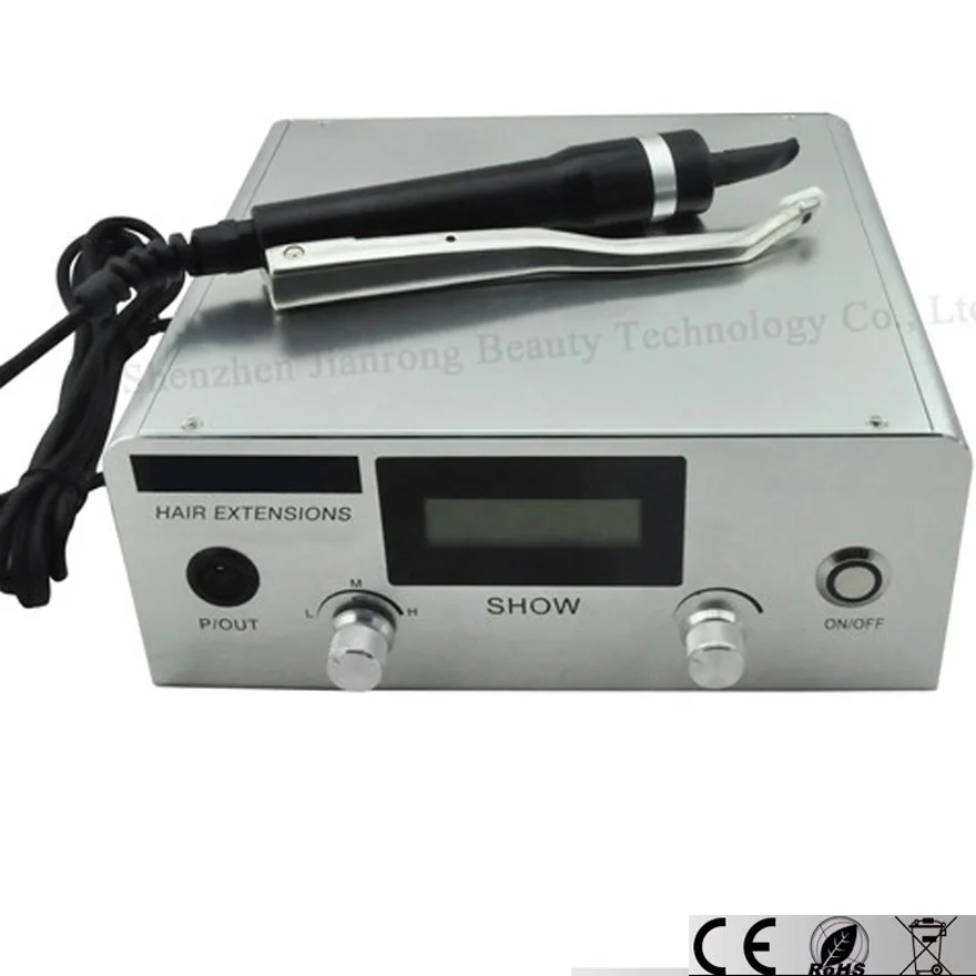 Italy hair keratin Latest Digital Ultrasonic Hair Extension Machine Connector JR999 It worked very well and fusion is immediate