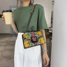 Женская сумка змеиная плечевая сумка с принтом винтажная женская сумка через плечо картина с цветами на холсте граффити пляжная Bolsa