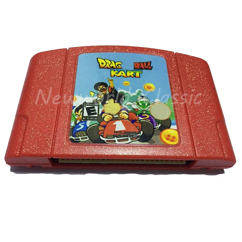 Drag Ball Kart игровая карта на английском языке картридж для 64-битной игровой консоли