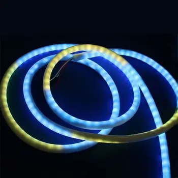 

5M DC12V WS2811 RGB Individually Addressable Led Neon Pixel Light Strip Rope SMD5050 60L/M Full color Advertise sign Waterproof