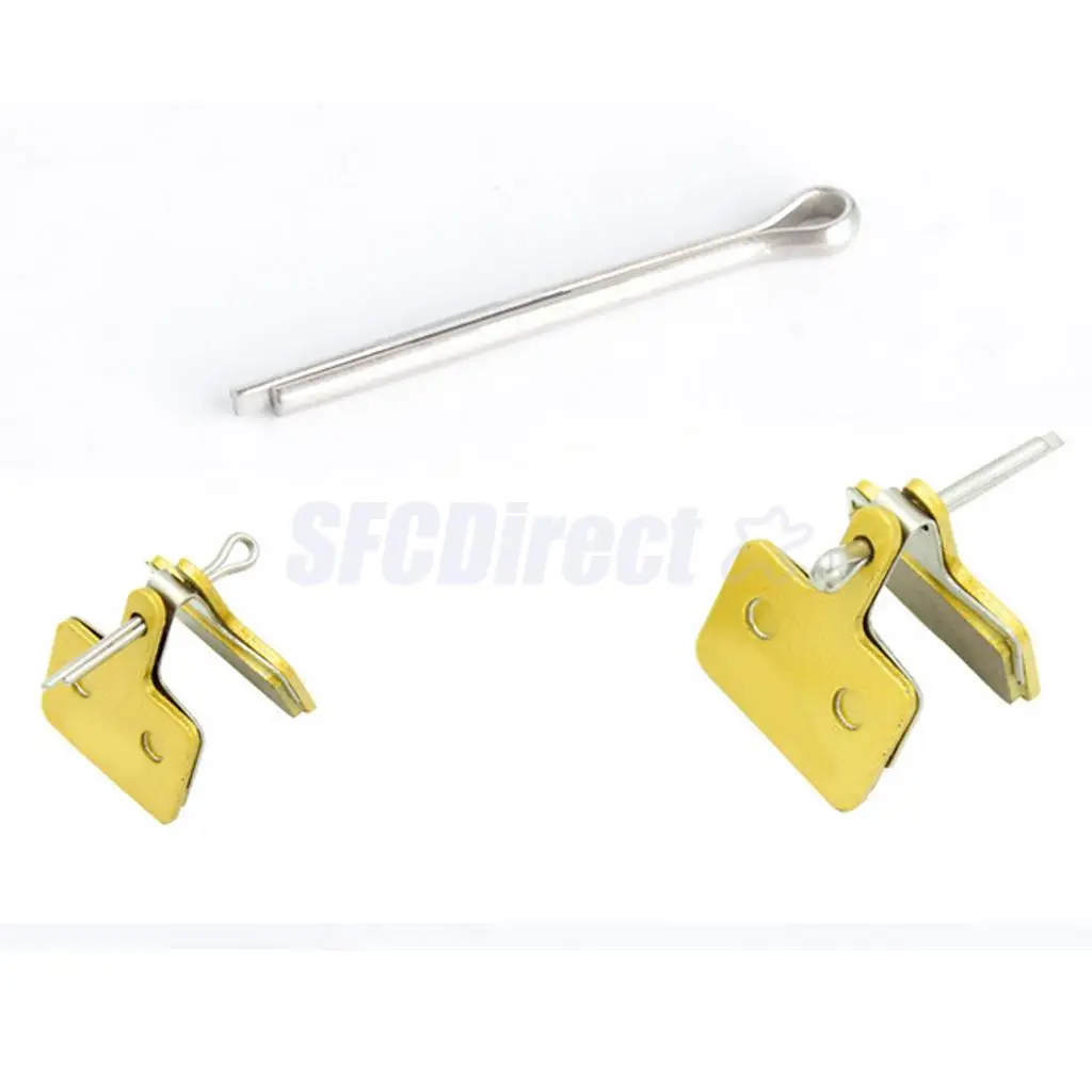 20 Pieces Bicycle Disc Brake Pads Lock Pin Bike Brake Pad Bolts 4cm Stainless Steel Brake Split Pins Cotter Pin