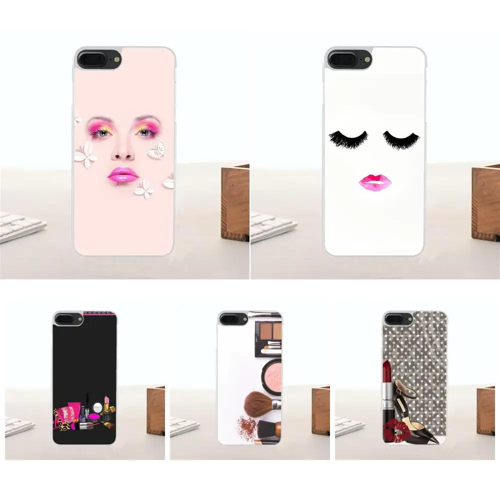 

Bixedx Soft Protector For Samsung Galaxy A3 A5 A7 J1 J2 J3 J5 J7 2015 2016 2017 Pink Makeup Make Up