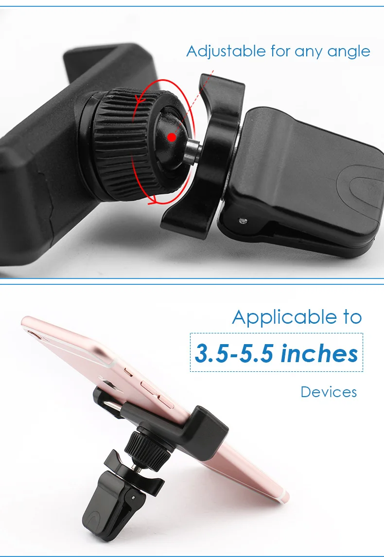  Mini Cooper Accessories Car Phone Holder Air Vent Phone Mount R50 R53 R55 R56 R60 R61 F54 F55 F56 F60 (4)