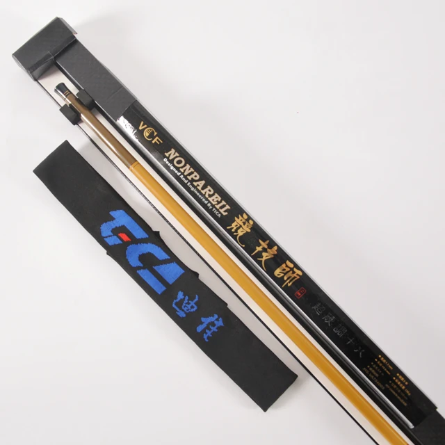 Best price at $276 Cheap Durable popular 1 pcs/Lot ultra light hard carbon rod 3.6/4.5/5.4/6.3 m Taiwan fishing rod river/pond/lake fishing pole