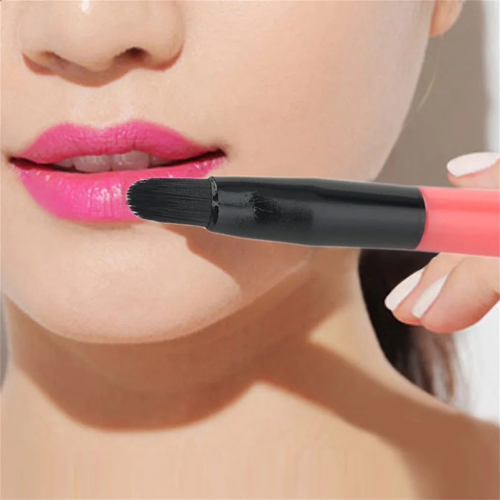 Make Up 100 Professional Make Up Tool Portable Retractable Cosmetic Lipstick Gloss Lip Brush