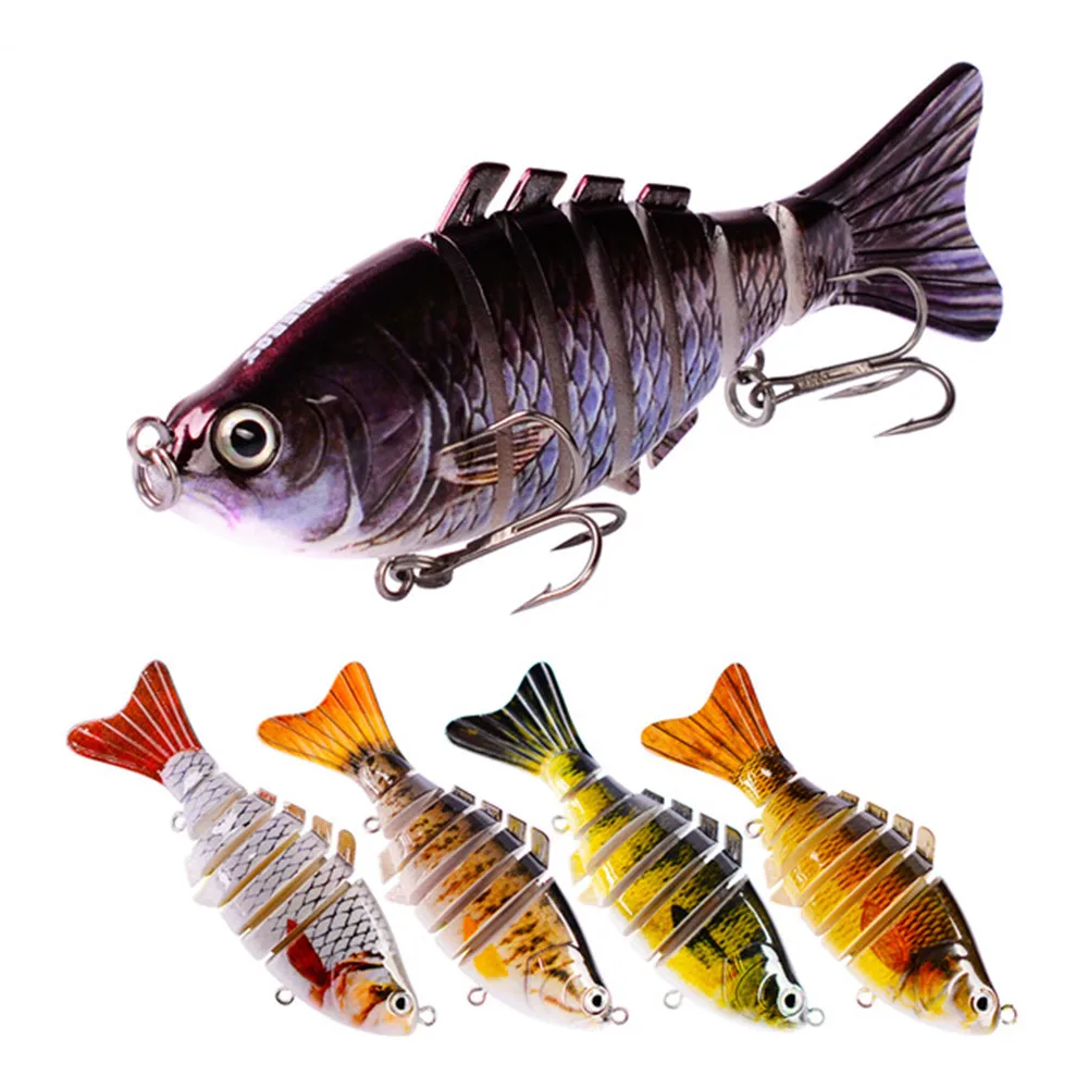 Amazon Hot Sale Pencil Bait Lifelike Pike Muskie Jointed Swimbait Fishing Lurein Fishing Lures