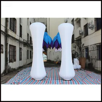 

Free shipment 3m height 2016 party decoration inflatable cone with led light