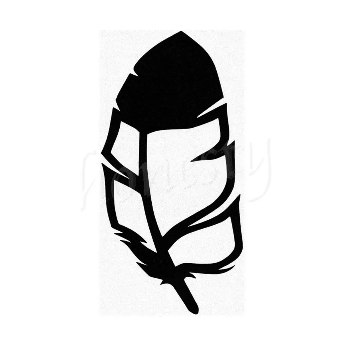 Bird Feather wall home glass Window Door Car Sticker Laptop auto Truck