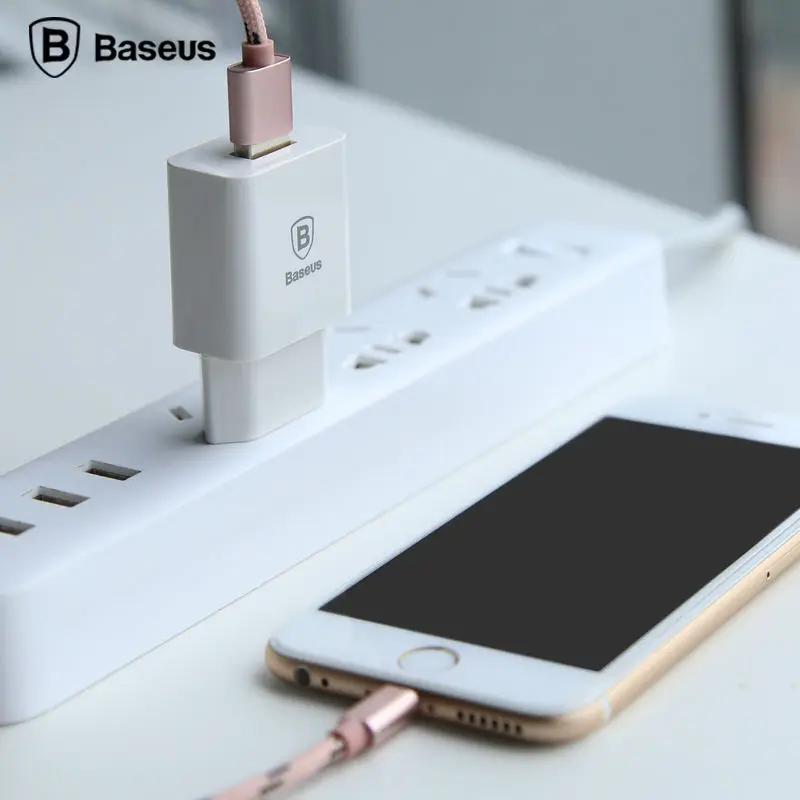 BASEUS 5V2. 1A универсальное дорожное USB зарядное устройство адаптер настенный портативный EU штекер мобильный телефон Смарт зарядное устройство для iPhone планшет samsung