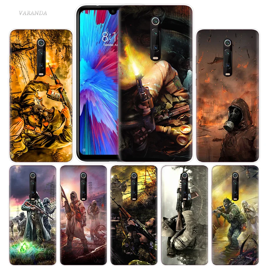 

Stalker Clear Sky Case for Xiaomi Redmi Note 7 7S K20 Y3 GO S2 6 6A 7A 5 Pro MI Play 9T A1 A2 8 Lite Poco F1 TPU Caso Phone Bags