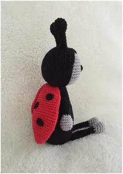 

armigurumi doll rattle ladybug model number w134