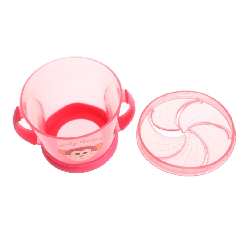 Мягкая миска для еды детская Закусочная чашка герметичная коробка закусок