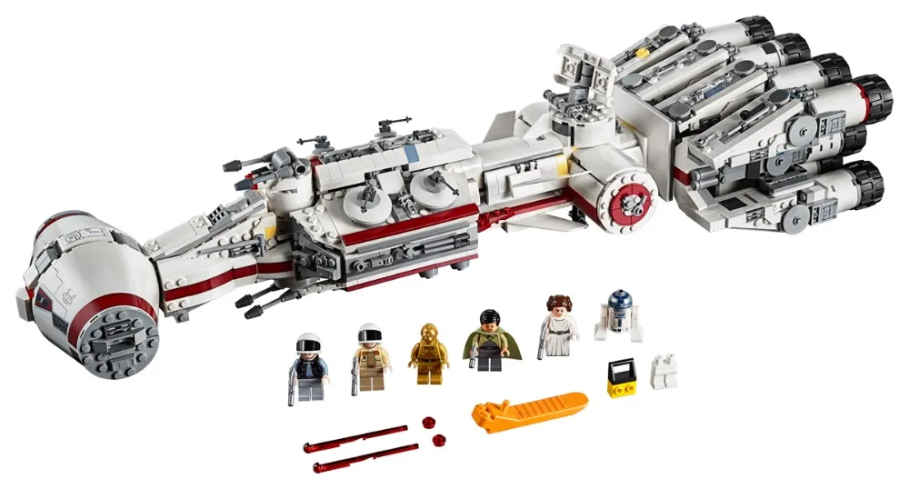 

Presell LEPIN 05159 Star Wars Tantive IV 1800Pcs Compatible Legoing 75244 Set Building Blocks Bricks Model Toys Christmas Gifts