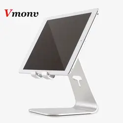 Vmonv Алюминиевая Подставка для планшета держатель для iPhone iPad Mini Air 1 2 Pro12.9 Гибкая регулировка 4-13 дюймов Подставка для samsung huawei