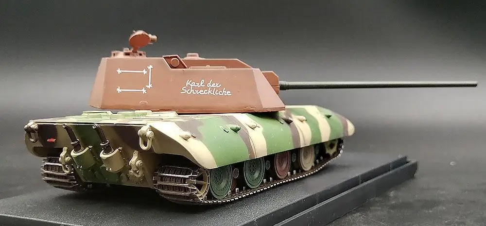 WWII немецкий E 100 w/Flak 88 1/72 без литья под давлением модель готового танка| |