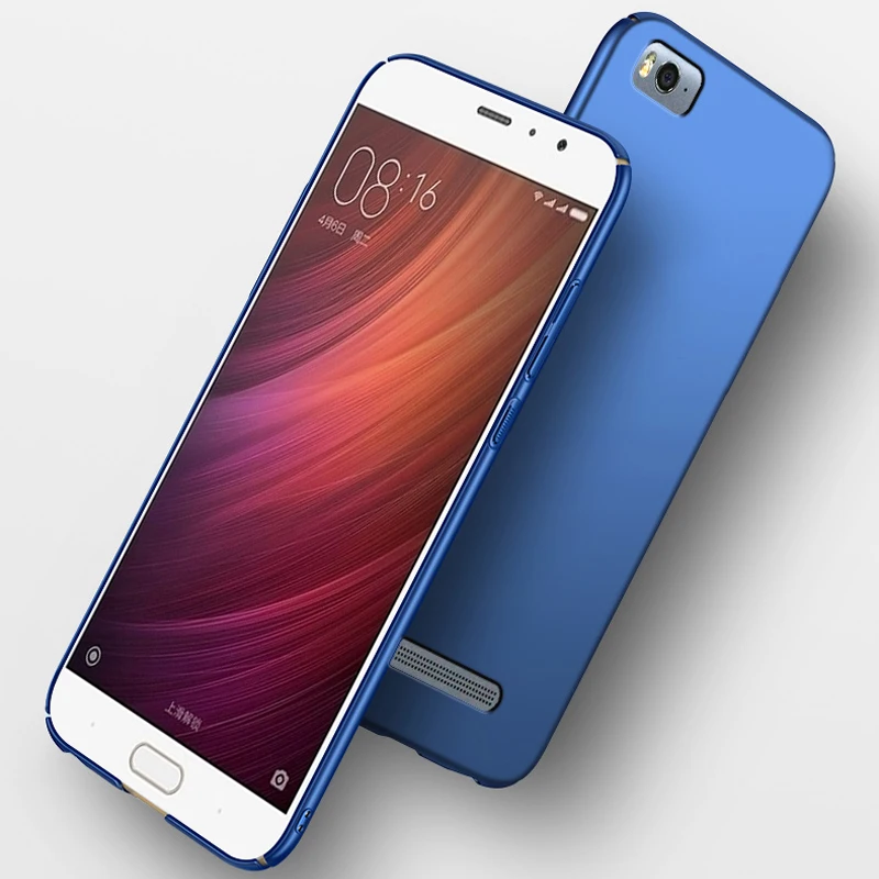 

Original MSVII Xiaomi Mi4c Case Mi4i Hard Silicone Scrub PC Matte Back Cover 360 Degree Full Protection Housing For Xiaomi Mi 4c
