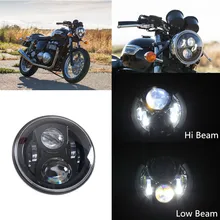 Черный " Круглый двигатель светодиодный проектор фара для Jee p Wrangler для мотоцикла Давид сон