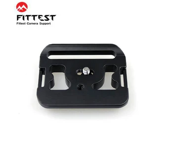 

FITTEST FP-7D Quick Release Plate Bracket for Canon 7D w Battery Grip Camera Shoe Arca-swiss RRS SUNWAYFOTO Compatible