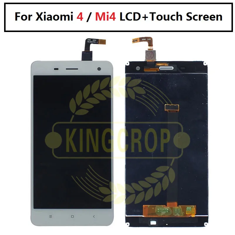 ЖК-дисплей + сенсорный экран рамка для Xiaomi mi4 новинка 100% дигитайзер экрана