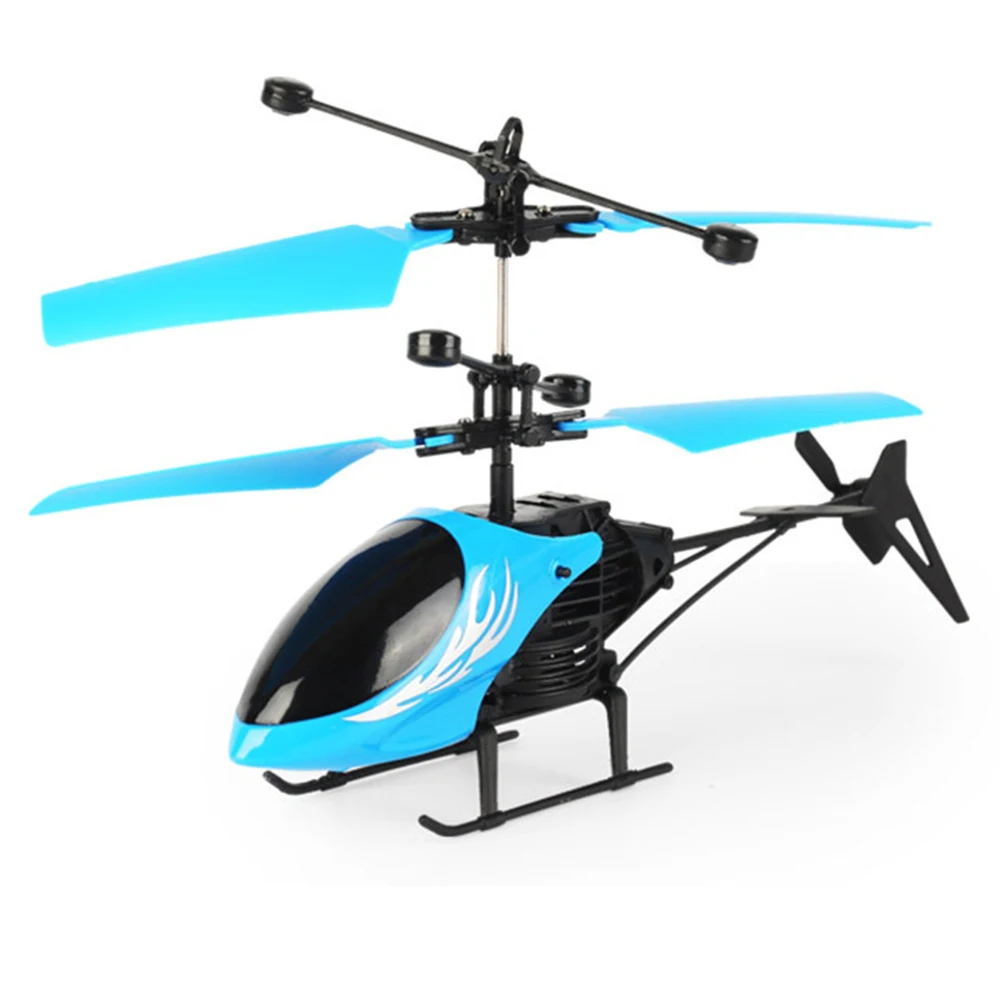 

Flying RC Helicopte Toy Mini Outdoor Drone Flying Infrared Induction LED Light Induction Remote Control Aircraft For Kids Toys
