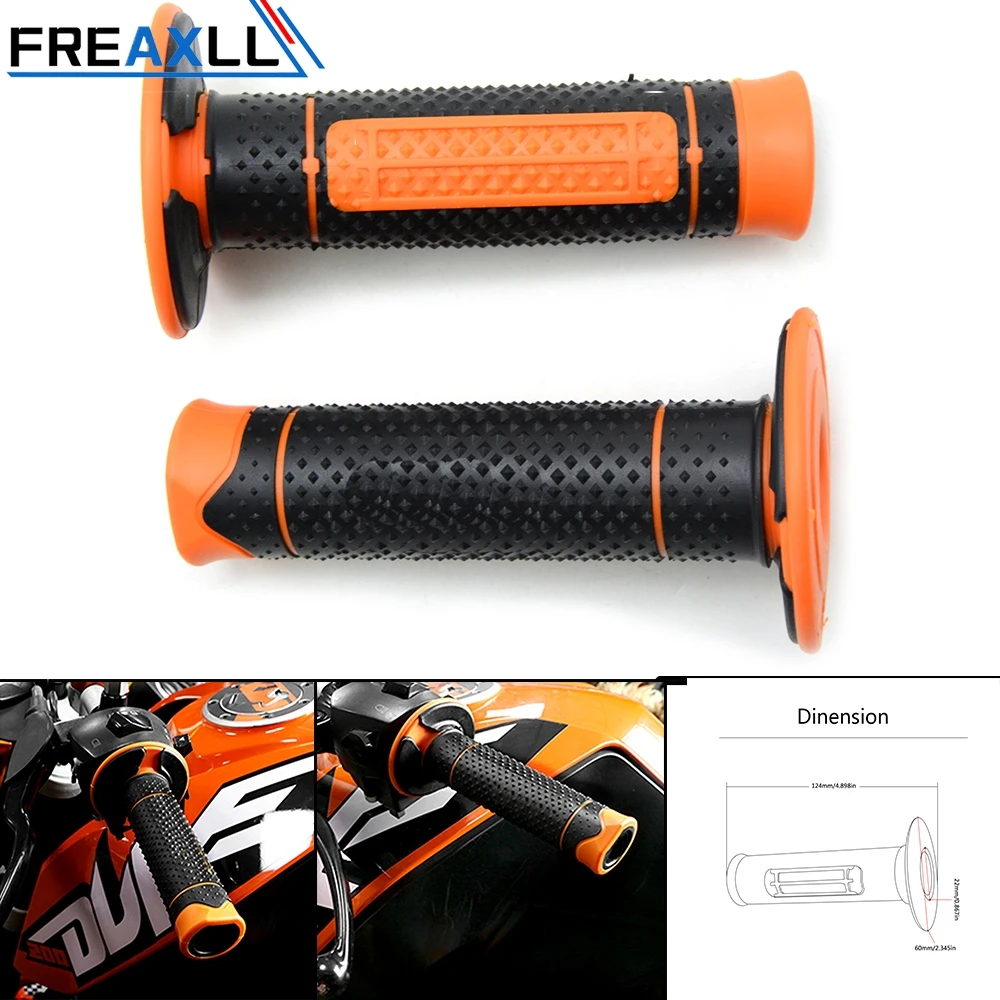 

FREAXLL 22mm grips for motorcycle 7/8"universal protaper handlebars handle motorcycle For 690 SMC Enduro Duke 990 Adventure