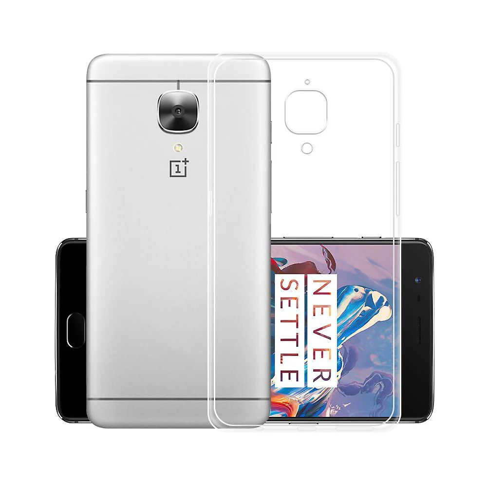 

Ultra Thin Crystal High Clear Case For One Plus 3 Oneplus Three Transparent Soft TPU Back Cover Slim Phone silicone Shell Bag