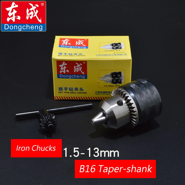 Spanner Drill Chuck 13mm Iron Chuck For Electric Drill, Max. Capacity 1