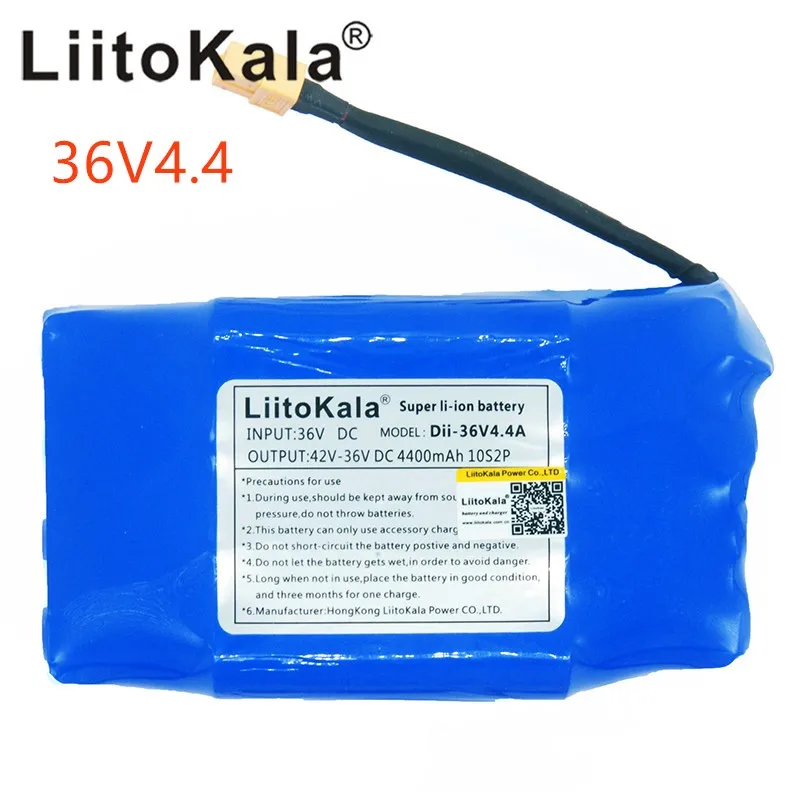 36V литий-ионная аккумуляторная батарея 4400 мА/ч, 4.4AH литий-ионный аккумулятор для электрический Самостоятельного Баланса скутер Ховерборд Одноколесный велосипед