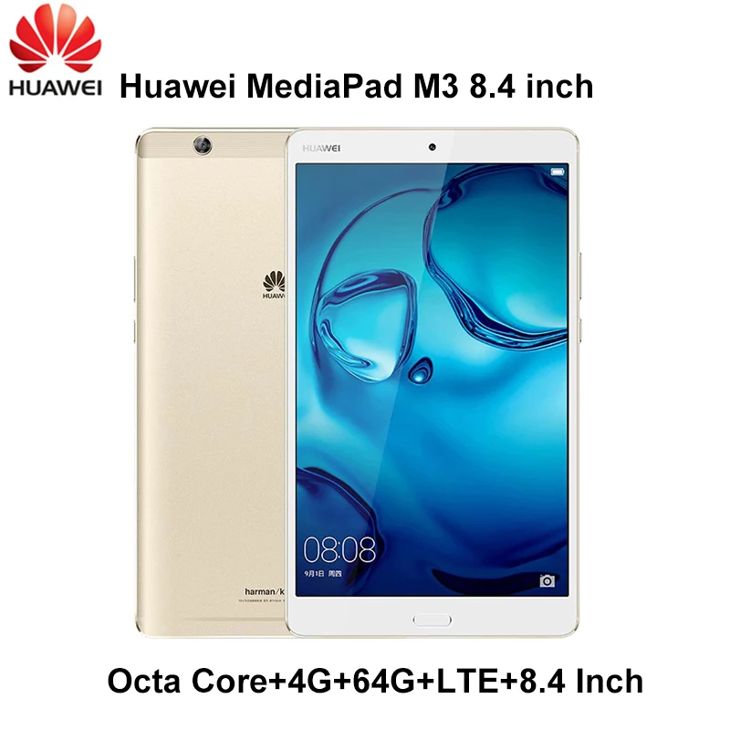 Huawei MediaPad M3 4G Ram 64G rom LTE 8,4 дюймов Android 6,0 Kirin 950 Восьмиядерный Ips Android 6 huawei M3 глобальная rom