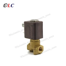 JYZ-3E нормально закрытый N/C 2/2 Way AC 230V G1/8 'латунный Утюг Паровая вода 2 положения 2 способ Соленоидный клапан