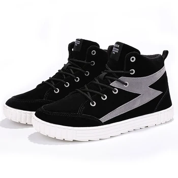 

High Quality Casual Hip Hop Shoes Mens Shoes High Top Sneakers Classic Mens Sneakers Casual Students Boys shoes Big size 39-46
