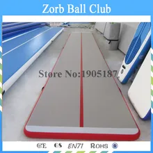 10x2 м надувной воздушный сушильный трек, воздушный трек для падения, надувной, Пружинящий Тренировочный мат, надувной гимнастический воздушный трек