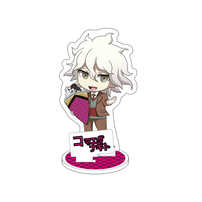 Аниме Danganronpa V3 Дисплей Стенд фигурка модель пластина Держатель японский мультфильм рисунок акриловая Коллекция ювелирных изделий Рождественский подарок