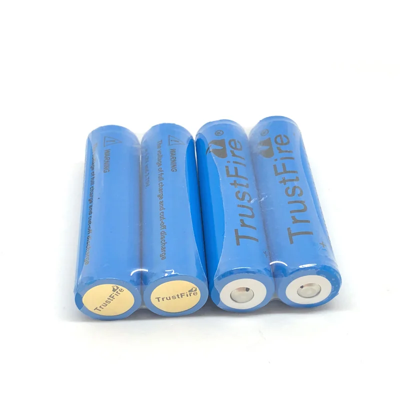 4 шт./лот TrustFire TR18650 3 7 в 2500 мАч перезаряжаемые литий-ионные батареи защищенные с PCB
