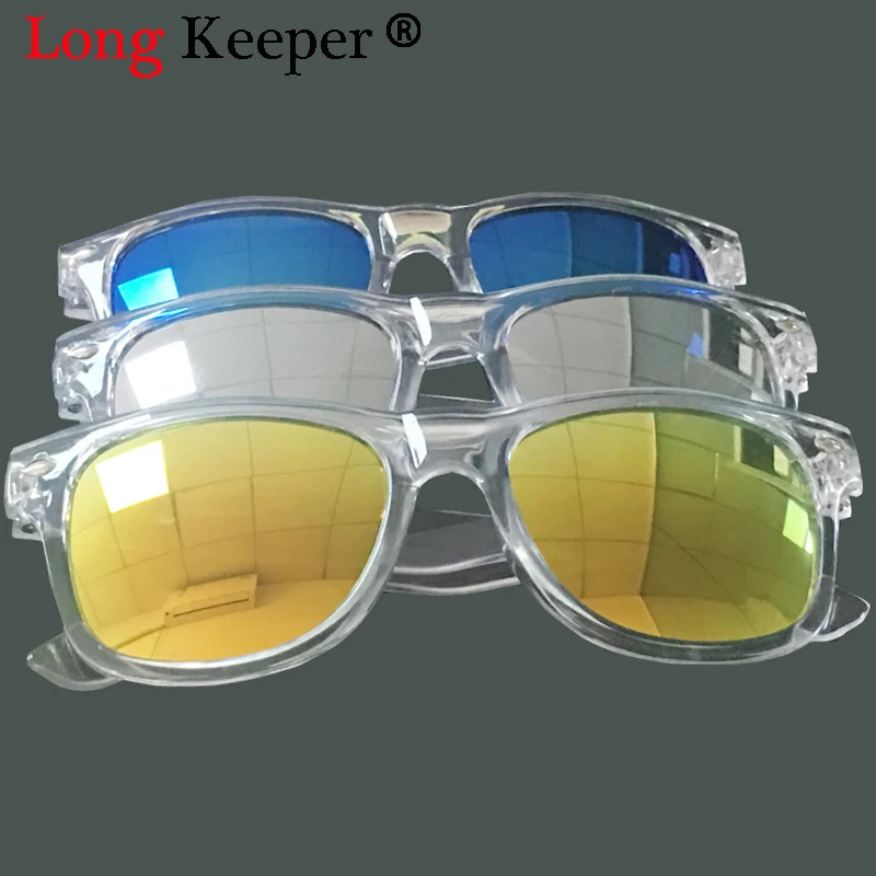 Dlouhé Keeper nové módní značky dětské sluneční brýle dětské černé modré sluneční brýle Anti-uv Baby Sluneční brýle Brýle Girl Boy Sunglass