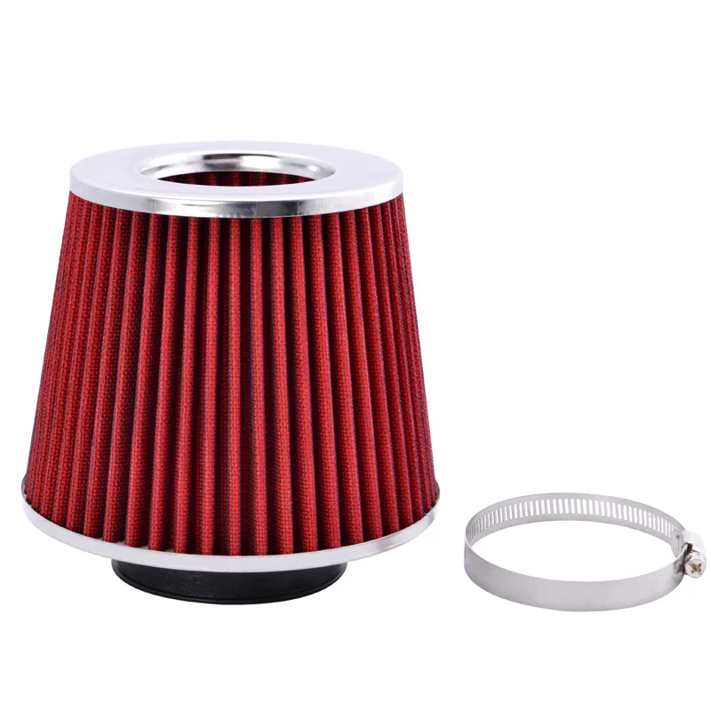 76MM 3 Inch High Flow Cold Air Intake Filter Universal Induction Kit