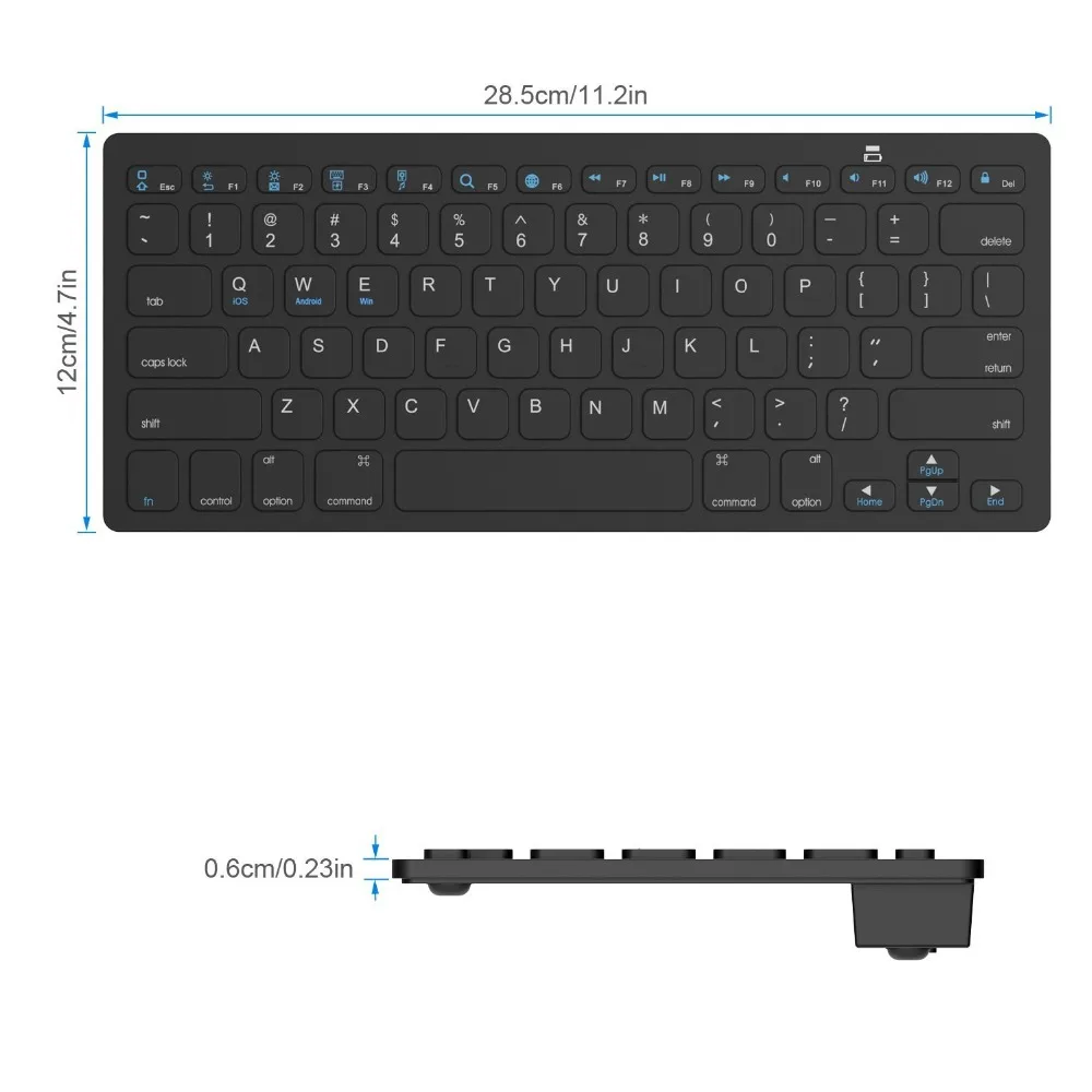 Ультра-тонкая беспроводная клавиатура Bluetooth 3,0 клавиатура для samsung Galaxy Tab A A6 10,1 T585 T580 SM-T580 чехол для планшета funda