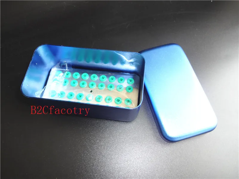 Dental 32 Holders 2 35mm FG RA HP Burs Mandrel Disinfection Block Sterilizer