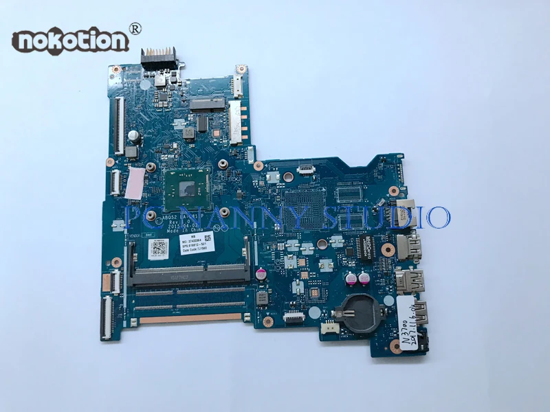 Материнская плата NOKOTION для ноутбука HP 15-AC с Pentium N3700 1 6 ГГц ЦП 816812-501 ABQ52 | Компьютеры