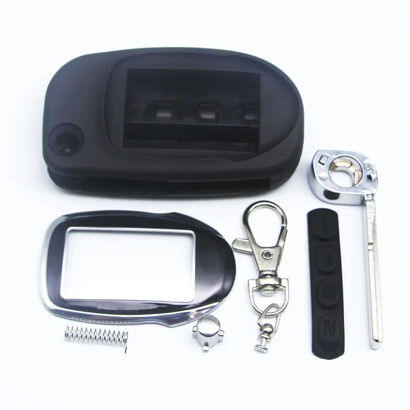 

key case for Scher Khan magicar 7 fold uncut blade fob case cover M7 folding car flip remote