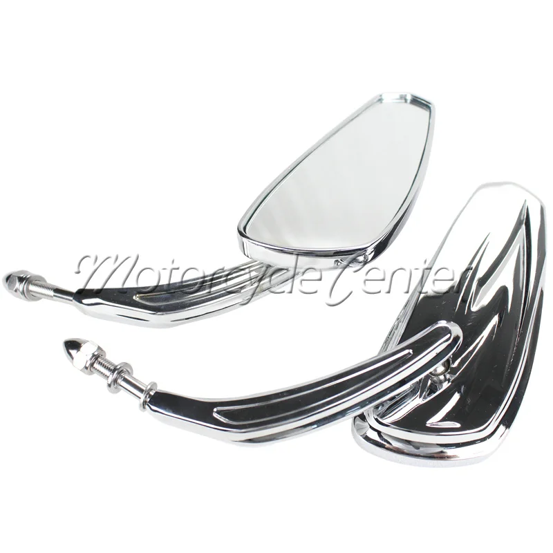 Мотоцикл Side заднего Зеркала для Harley Electra Glide пользовательские Road King Dyna Softail Fat Boy CVO Sportster 1200 883 500 48