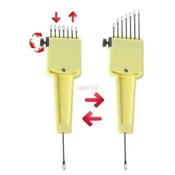 

1x7 Needles Adjustable Transfer Tool For 4.5mm/9mm Knitting Sewing Machine New S09 Wholesale&DropShip