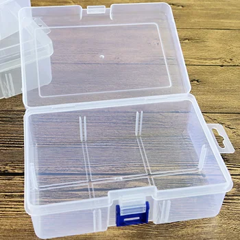 

Plastic Clear Storage Box Jewelry Craft Nail Arts Beads Container Organizer Case Home Storage And Organization