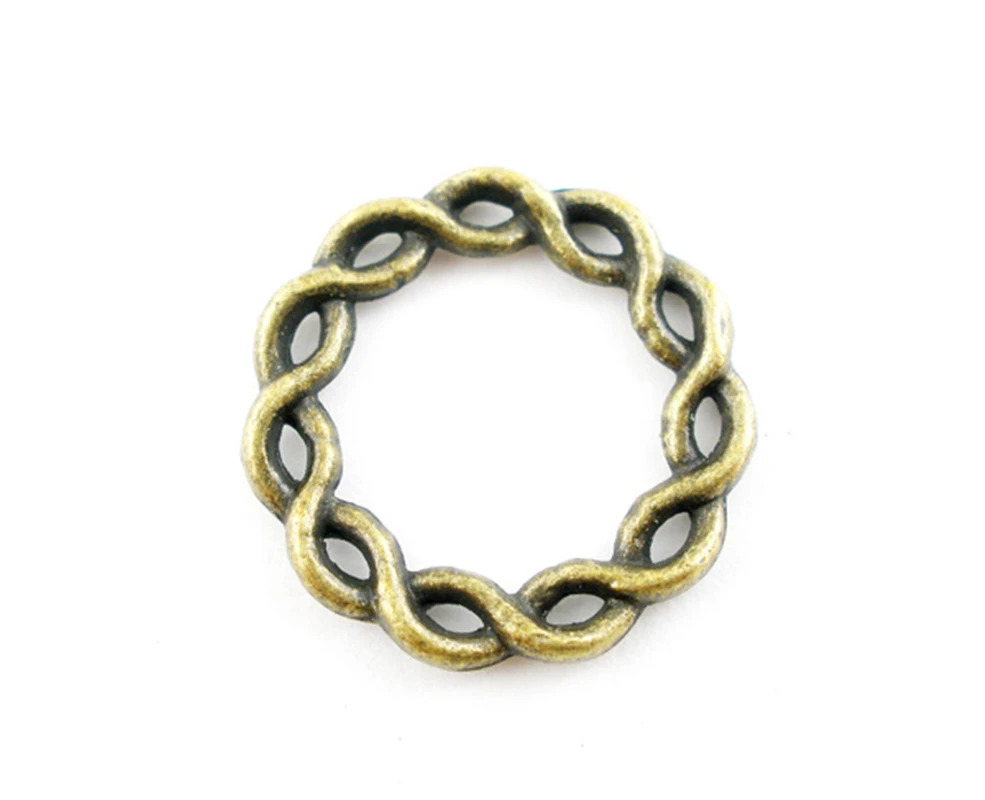 

DoreenBeads 40PCs Bronze Srew Ring 20mm Dia Findings (B01780), yiwu