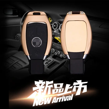 

Aluminum alloy Mirror design Car Auto Key Cover Case Shell For Mercedes-Benz A/B/C/E/ML/GL/S/GLA/GLK/CLS/CLA key accessories